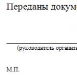 รายการเอกสารแนบในจดหมายอันมีค่าของ Russian Post ตัวอย่างการกรอกรายการเอกสารแนบ