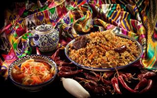 Рецепти страв таджицької кухні