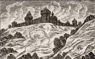 Описать рисунок гагин воронежская крепость