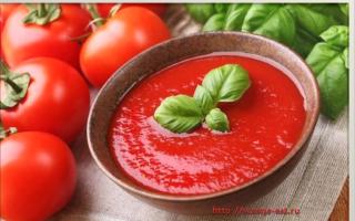 Gazpacho pomidor sho