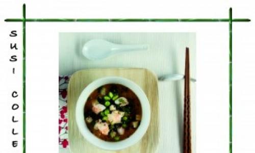 “Miso” zupa: mājās gatavotas receptes ar garnelēm un lasi Recepte miso zupas pagatavošanai ar garnelēm