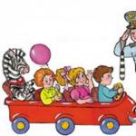Obuka o prometnim pravilima u predškolskim obrazovnim ustanovama (iz radnog iskustva) Natjecanja za konsolidaciju znanja stečenog na događaju