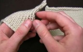 Come collegare le parti a maglia e a cosa prestare attenzione