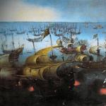 Andrey Ignatov.  battle of armadillos.  the largest naval battle in Russia in the 20th century.  (2002).  Naval battles of the late 19th century: Battle of Tsushima, Battle of Lissa The largest naval battle of the 19th century
